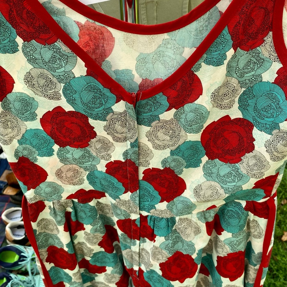 Retro flowered dress ModCloth Heart of Haute - Picture 3 of 3
